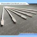 Cyto-brosse jetable avec encoche